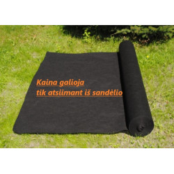 Agroplēve melna 50 g/m2 1,6 m x 100 m