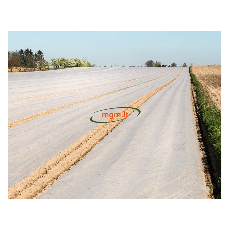 Agroplēves 23 g/m2 balta 1,60 m x 100 m