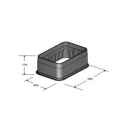 Valve Box Riser Pvc Riser for Valve box JUMBO