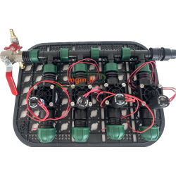 Outdoor irrigation system winterization kit