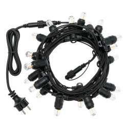 PAPAYA outdoor light chain 6 m 20 lamps