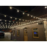 PAPAYA outdoor light chain 6 m 20 lamps